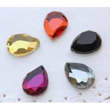 Teardrop Crystal Glass Beads Stones for Jewelry